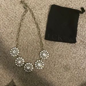 J Crew crystal statement necklace